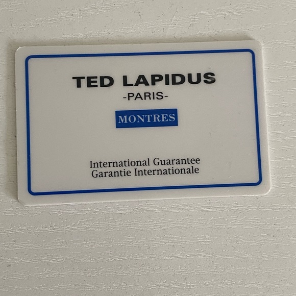 Ted Lapidus Paris Watch - Picture 3 of 4